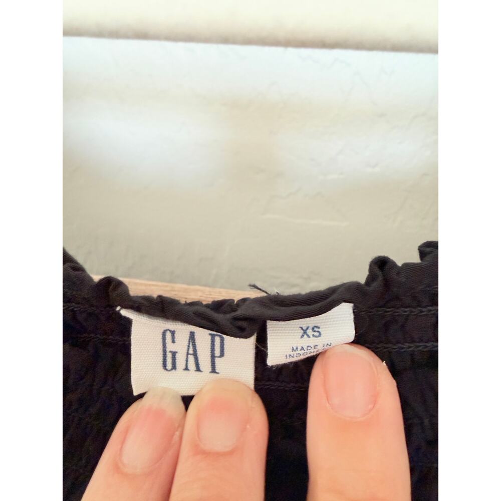 Gap- long sleeve black dress - Picture 4 of 4